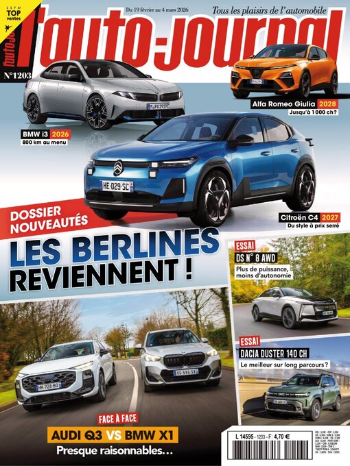 Title details for L'auto Journal by Editions Mondadori Axel Springer (EMAS) - Available